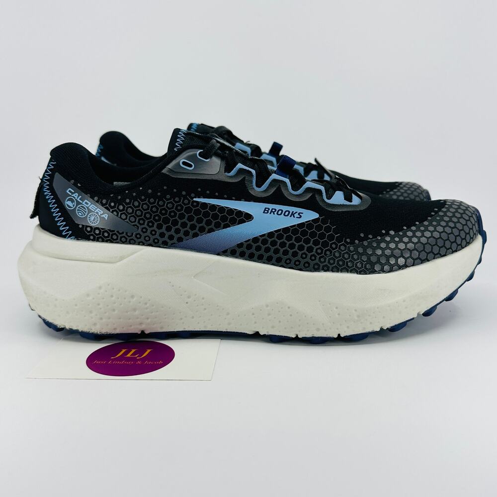 Brooks Women's Caldera 6 Trail Running Shoes Black/Blue 1203661B082 Size 8.5